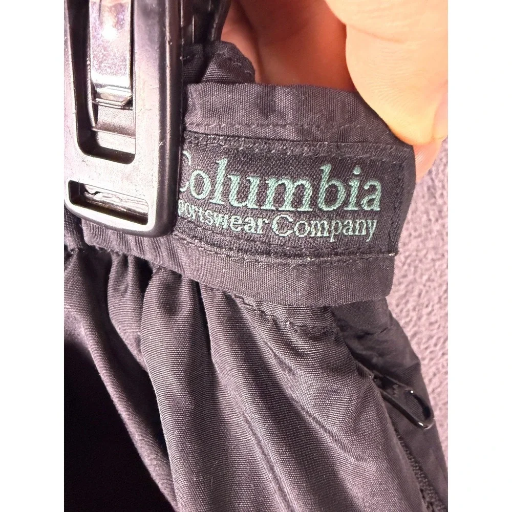 Columbia Snow Pants Men's XL Black‎ Zipper Legs Outdoors Snowboard Ski
